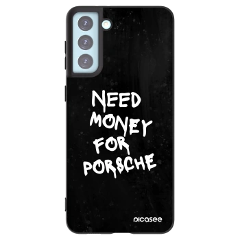 Picasee crna silikonska maskica za Samsung Galaxy S21+ 5G G996F - Black Dollar
