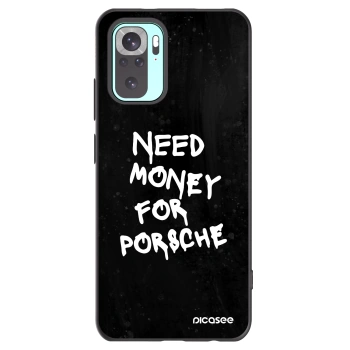 Picasee crna silikonska maskica za Xiaomi Redmi Note 10 Pro - Black Dollar