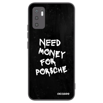 Picasee crna silikonska maskica za Xiaomi Redmi Note 10 5G - Black Dollar