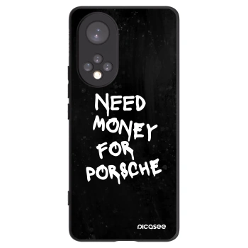 Picasee crna silikonska maskica za Honor 50 5G - Black Dollar