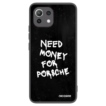 Picasee crna silikonska maskica za Xiaomi 11 Lite 5G NE - Black Dollar