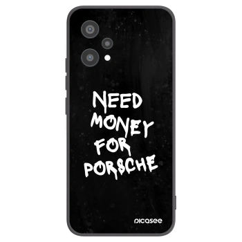 Picasee crna silikonska maskica za Realme 9 Pro 5G - Black Dollar