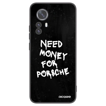 Picasee crna silikonska maskica za Xiaomi 12 Pro - Black Dollar