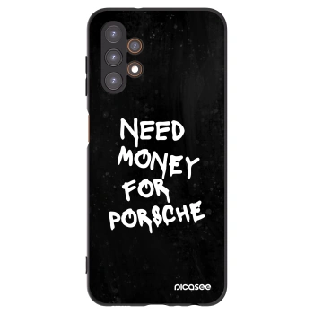 Picasee crna silikonska maskica za Samsung Galaxy A13 4G A135 - Black Dollar