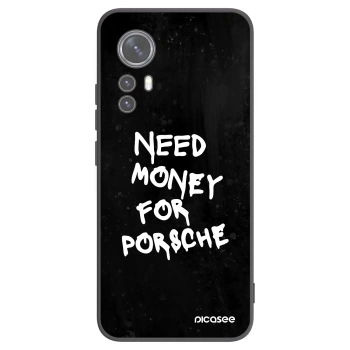 Picasee crna silikonska maskica za Xiaomi 12X - Black Dollar