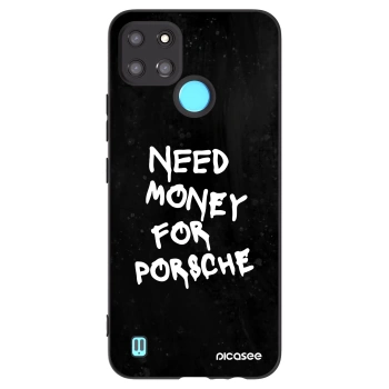 Picasee crna silikonska maskica za Realme C21Y - Black Dollar
