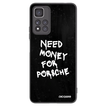 Picasee crna silikonska maskica za Xiaomi Redmi Note 11 Pro+ 5G - Black Dollar