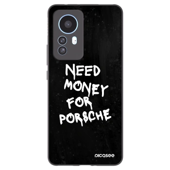 Picasee crna silikonska maskica za Xiaomi 12T Pro - Black Dollar