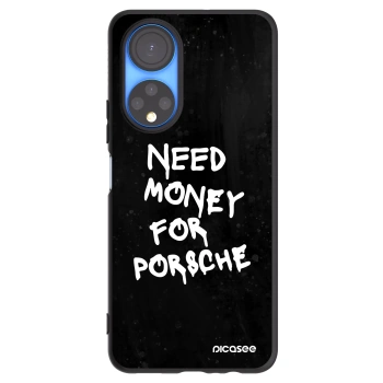 Picasee crna silikonska maskica za Honor X7 - Black Dollar