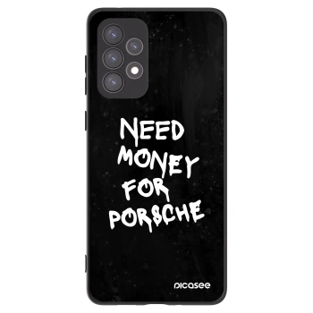 Picasee crna silikonska maskica za Samsung Galaxy A73 5G - Black Dollar