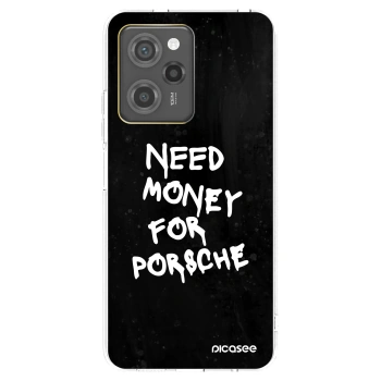 Picasee crna silikonska maskica za Xiaomi Poco X5 Pro - Black Dollar