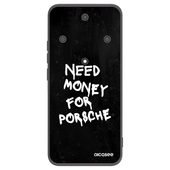 Picasee crna silikonska maskica za Honor Magic5 Lite 5G - Black Dollar