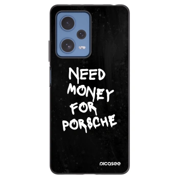 Picasee crna silikonska maskica za Xiaomi Redmi Note 12 Pro 5G - Black Dollar