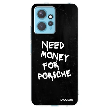Picasee silikonska prozirna maskica za Xiaomi Redmi Note 12 4G - Black Dollar