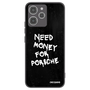 Picasee crna silikonska maskica za Xiaomi Redmi 12 4G - Black Dollar