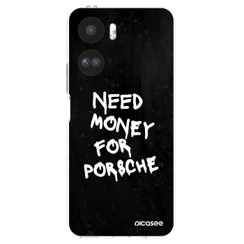 Picasee silikonska prozirna maskica za Honor 90 Lite 5G - Black Dollar
