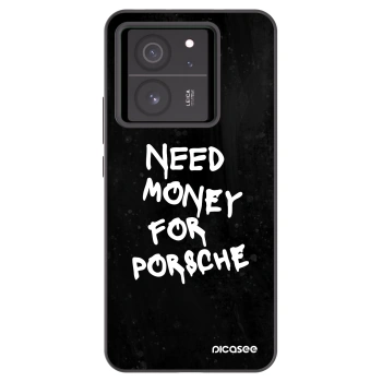 Picasee crna silikonska maskica za Xiaomi 13T - Black Dollar