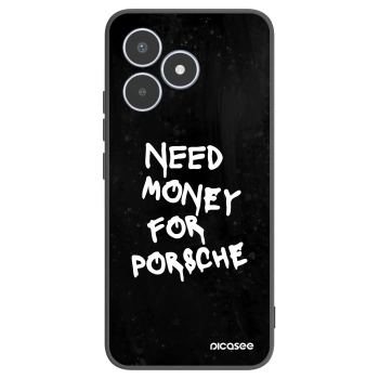 Picasee crna silikonska maskica za Realme C53 - Black Dollar