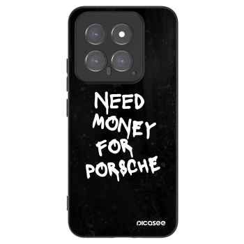 Picasee crna silikonska maskica za Xiaomi 14 - Black Dollar