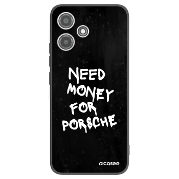 Picasee crna silikonska maskica za Xiaomi Redmi 12 5G - Black Dollar