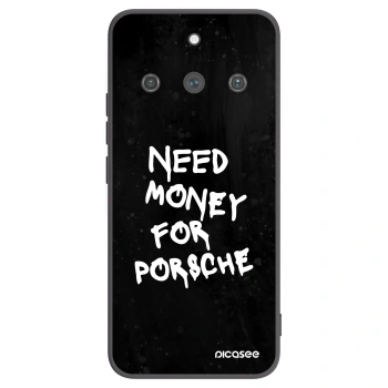 Picasee crna silikonska maskica za Realme 11 Pro+ - Black Dollar
