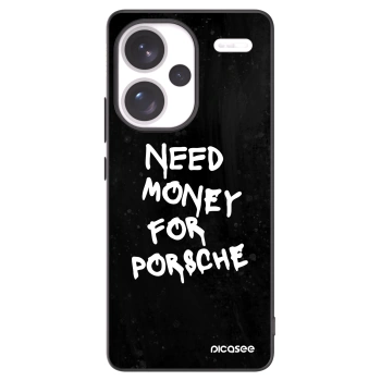 Picasee crna silikonska maskica za Xiaomi Redmi Note 13 Pro+ 5G - Black Dollar