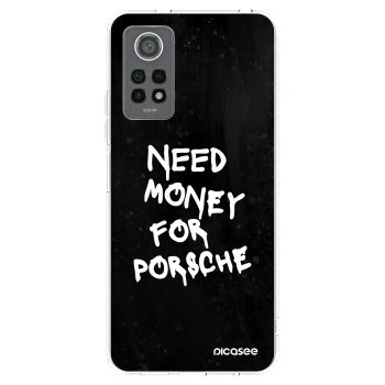 Picasee silikonska prozirna maskica za Xiaomi Redmi Note 12 Pro 4G - Black Dollar