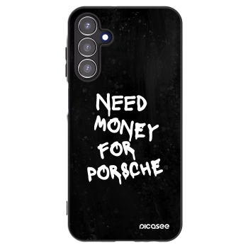 Picasee crna silikonska maskica za Samsung Galaxy A15 A156B 5G - Black Dollar