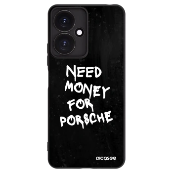 Picasee crna silikonska maskica za Xiaomi Redmi 13C 5G - Black Dollar