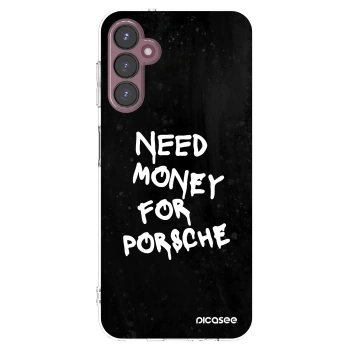 Picasee silikonska prozirna maskica za Samsung Galaxy A05s A057G - Black Dollar