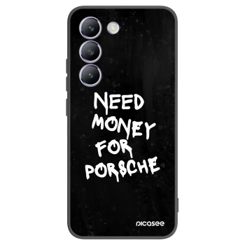 Picasee crna silikonska maskica za Vivo V40 SE 5G - Black Dollar