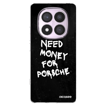 Picasee silikonska prozirna maskica za Xiaomi Redmi Note 14 Pro 5G - Black Dollar