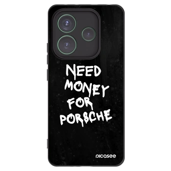 Picasee crna silikonska maskica za Xiaomi Redmi Note 14 5G - Black Dollar