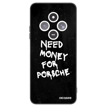 Picasee crna silikonska maskica za Xiaomi Redmi 14C - Black Dollar