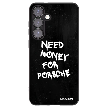 Picasee crna silikonska maskica za Samsung Galaxy S25+ 5G - Black Dollar