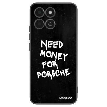 Picasee crna silikonska maskica za Honor 200 Smart 5G - Black Dollar