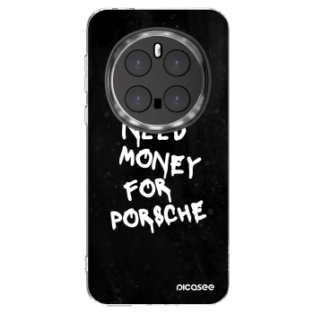 Picasee silikonska prozirna maskica za Honor Magic7 Pro 5G - Black Dollar
