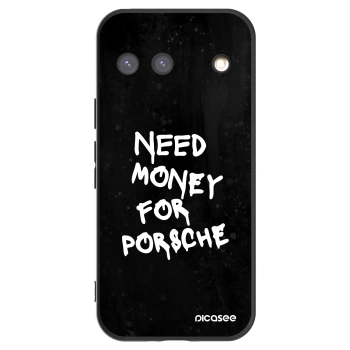 Picasee crna silikonska maskica za Google Pixel 9 - Black Dollar