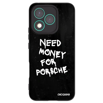 Picasee crna silikonska maskica za Honor 400 Lite 5G - Black Dollar