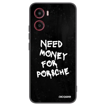 Picasee crna silikonska maskica za Motorola Moto G05 - Black Dollar
