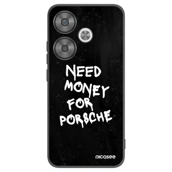 Picasee crna silikonska maskica za Xiaomi Poco F6 - Black Dollar