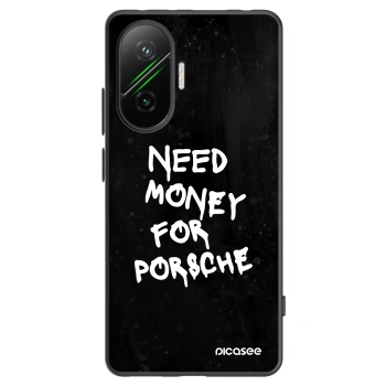 Picasee crna silikonska maskica za Xiaomi Poco F7 5G - Black Dollar