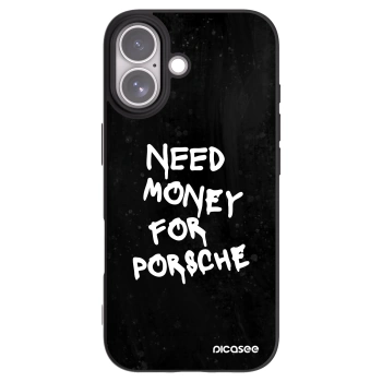 Picasee crna silikonska maskica za Apple iPhone 17 - Black Dollar