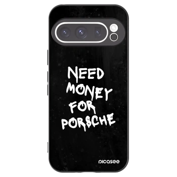 Picasee crna silikonska maskica za Google Pixel 9 Pro XL - Black Dollar