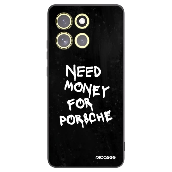 Picasee crna silikonska maskica za Motorola Moto G86 5G - Black Dollar