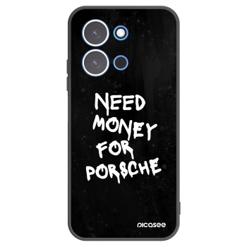 Picasee crna silikonska maskica za Xiaomi Redmi 15C 4G - Black Dollar