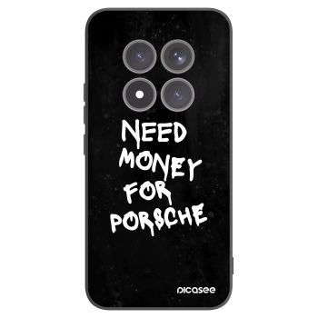Picasee crna silikonska maskica za Xiaomi Redmi Note 15 Pro+ - Black Dollar