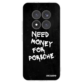 Picasee silikonska prozirna maskica za Xiaomi Redmi Note 15 Pro+ - Black Dollar