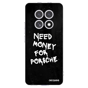 Picasee silikonska prozirna maskica za Xiaomi Redmi Note 15 - Black Dollar