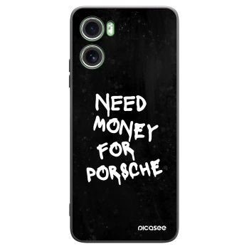 Picasee crna silikonska maskica za Motorola Moto G06 - Black Dollar